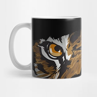 Hidden Exotic Tiger Eyes Mug